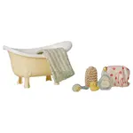 Maileg Maileg Bathtub set Mouse - Yellow