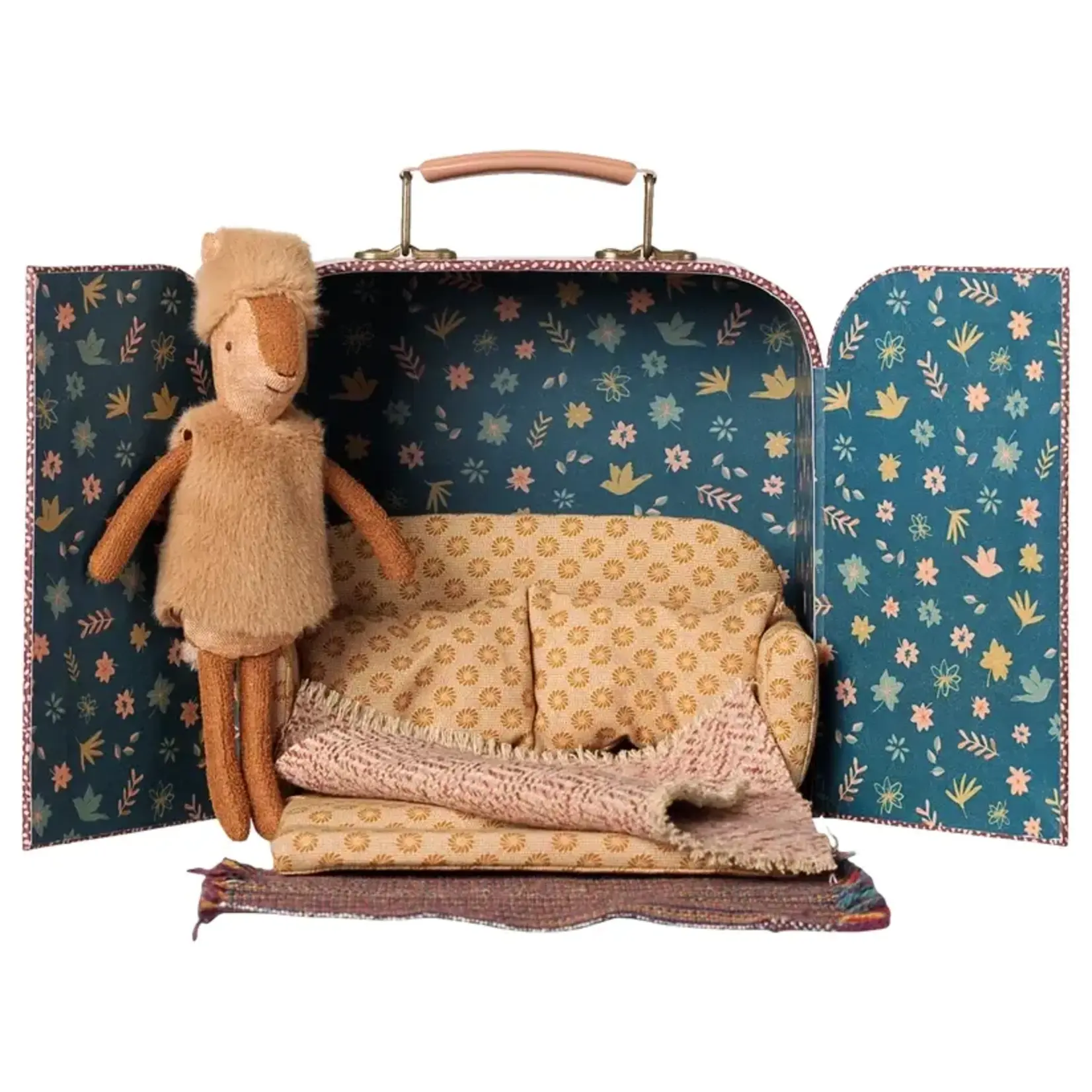 Maileg Maileg Reindeer in suitcase Little sister