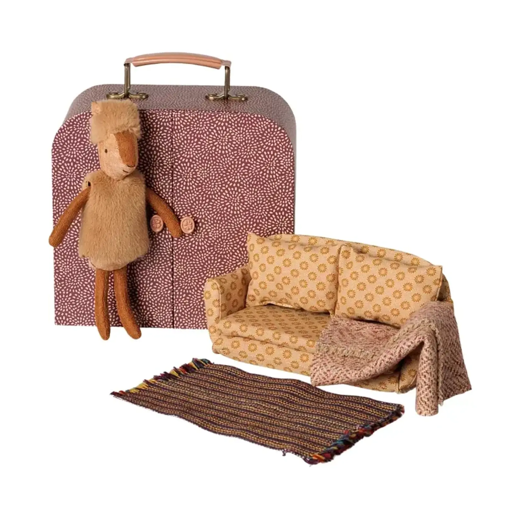 Maileg Maileg Reindeer in suitcase Little sister