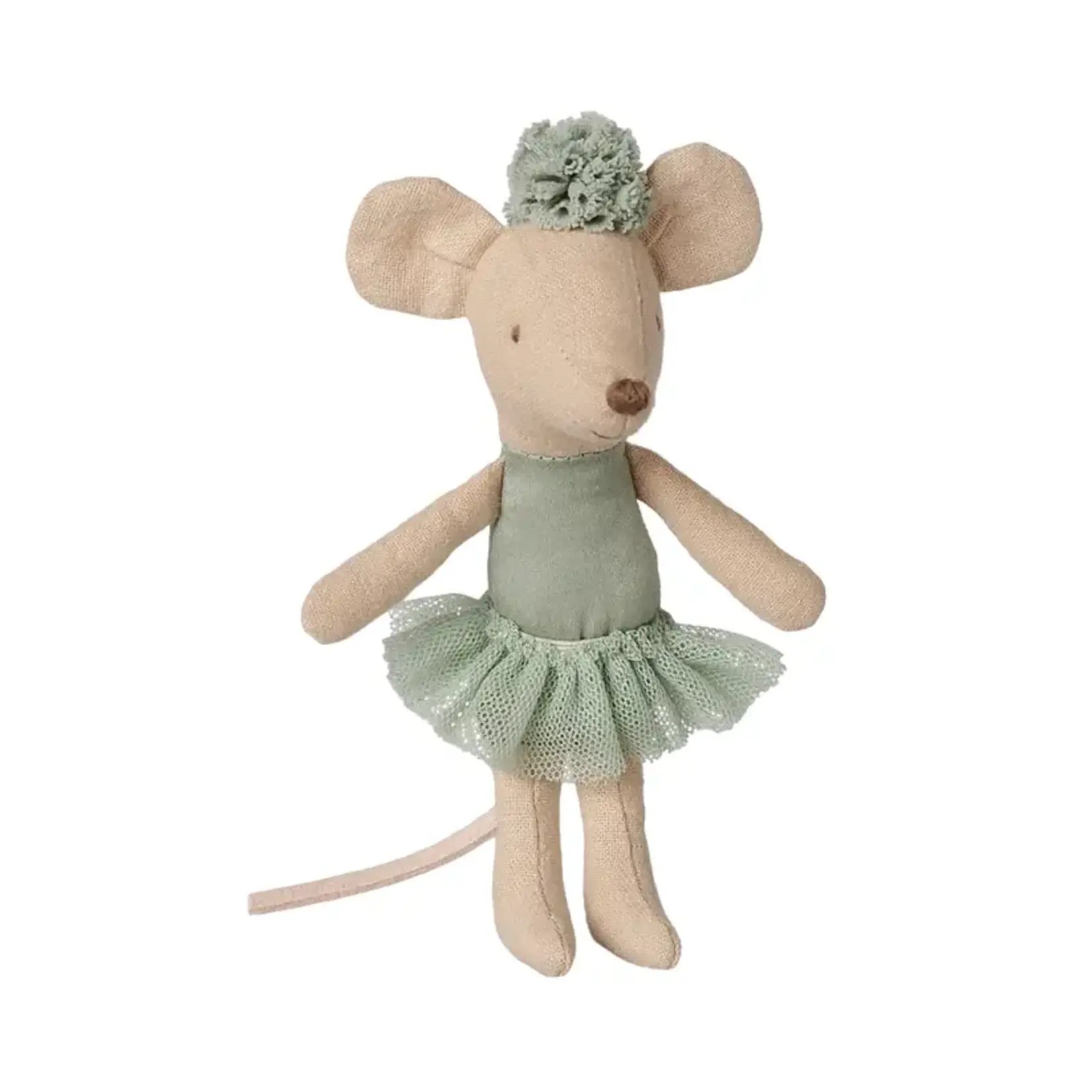 Maileg Maileg Ballerina mouse Little sister - Vintage mint