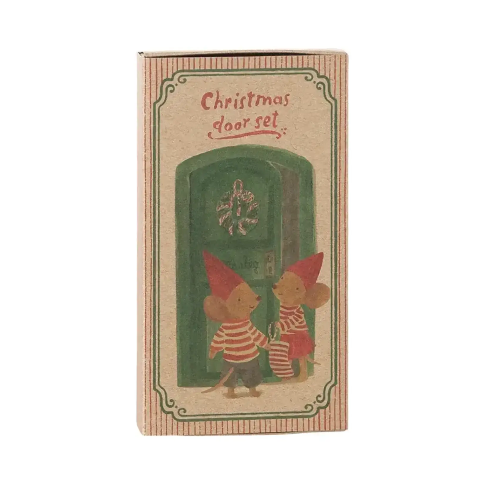 Maileg Maileg Christmas door set Mouse