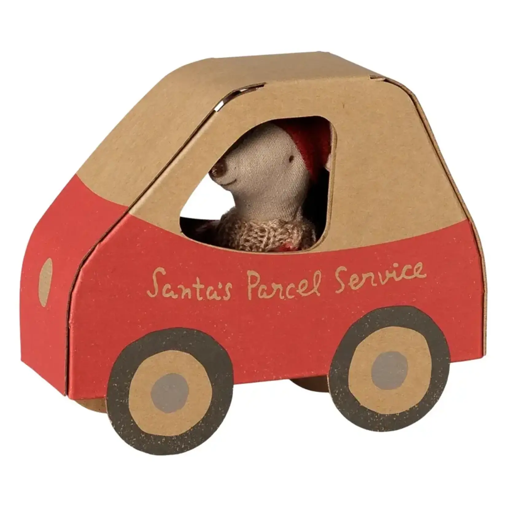 Maileg Maileg Christmas mouse Little sister in car box