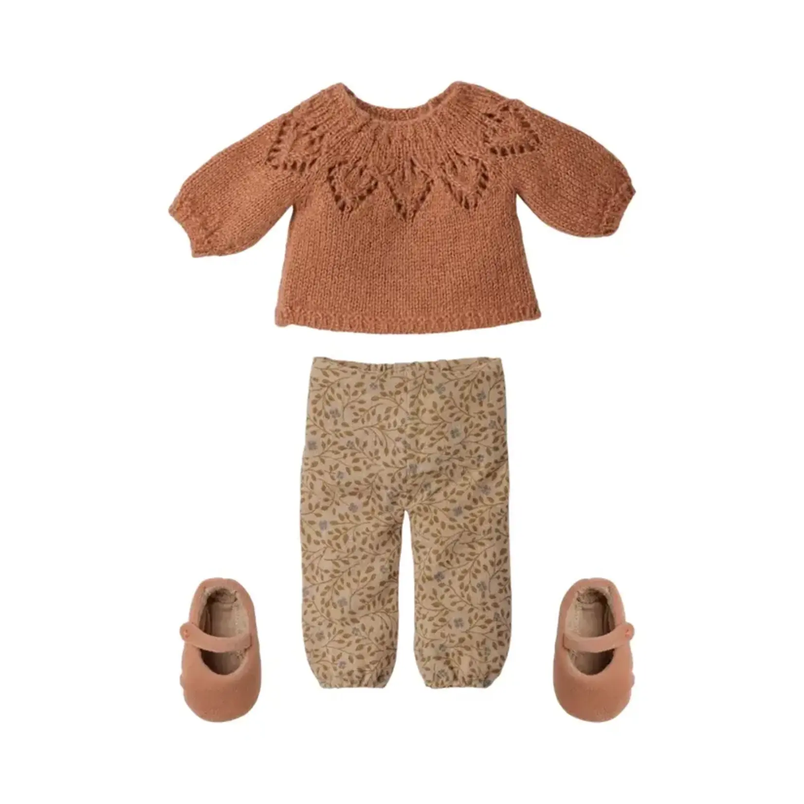 Maileg Maileg Bunny Size 3 - Classic - Pants and knitted sweater