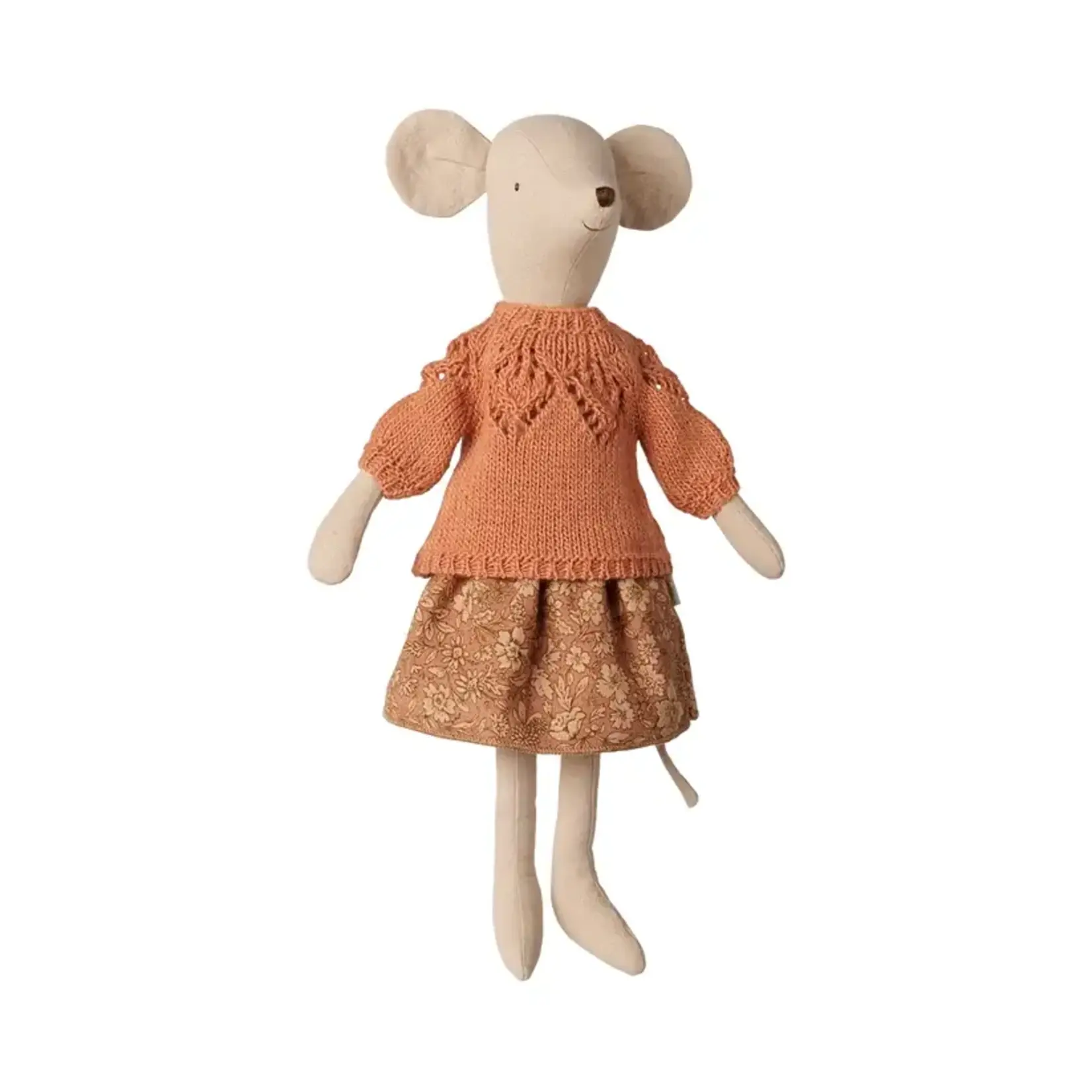 Maileg Maileg Skirt and knitted sweater CLOTHES - Medium mouse