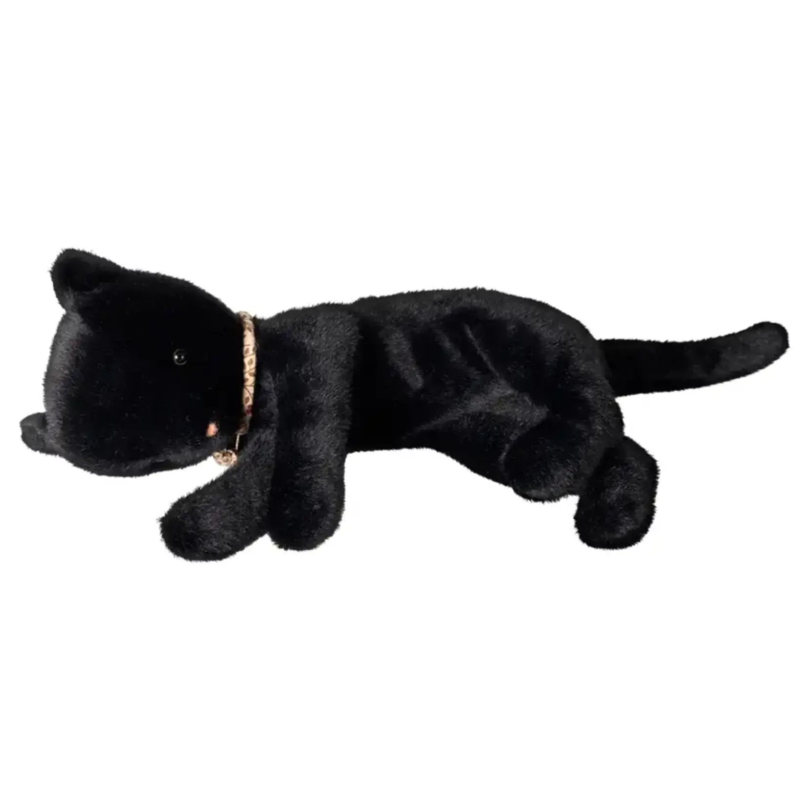 Maileg Maileg Sleeping kitten plush, Medium - Black