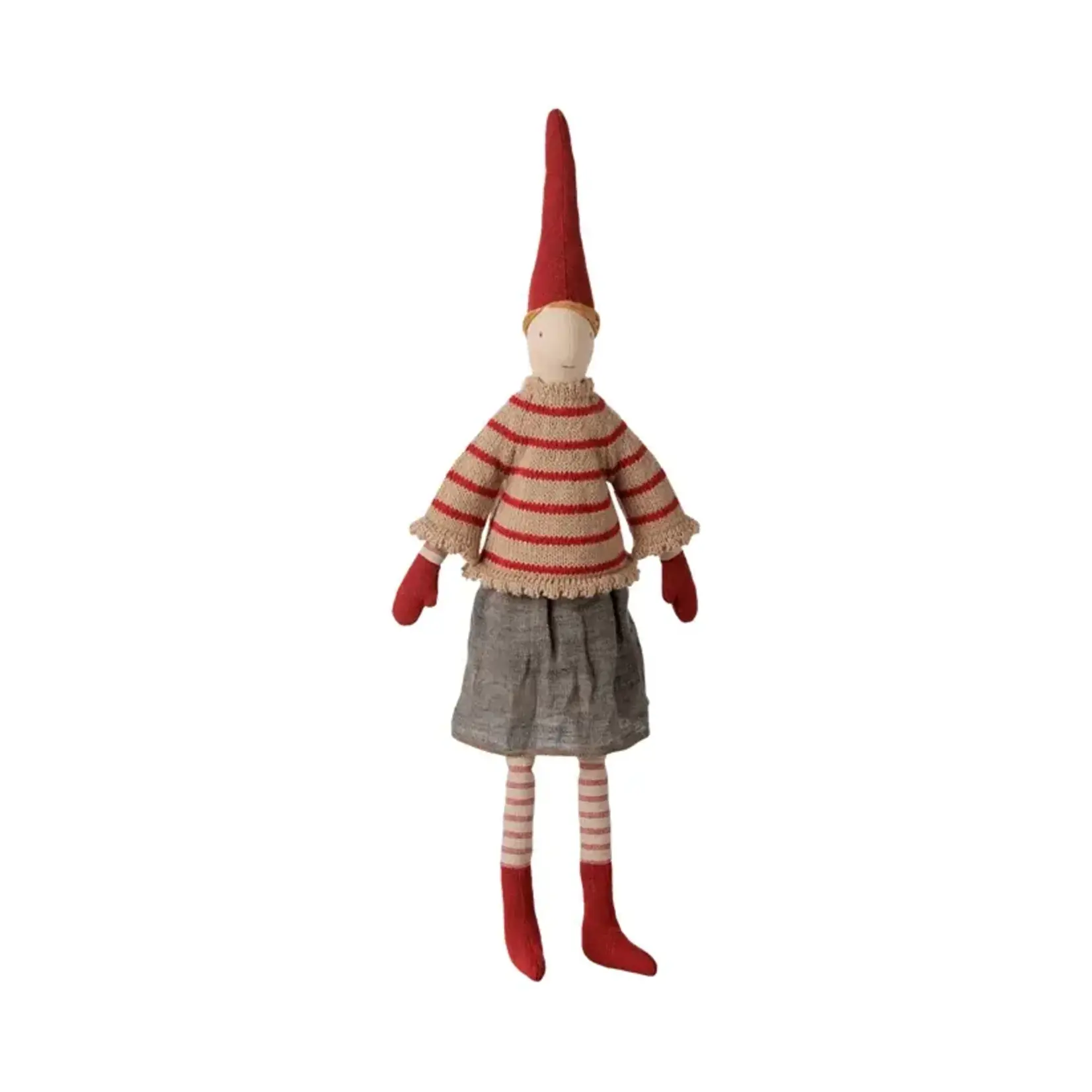 Maileg Maileg Pixy Size 3 - Girl - Striped knitted sweater
