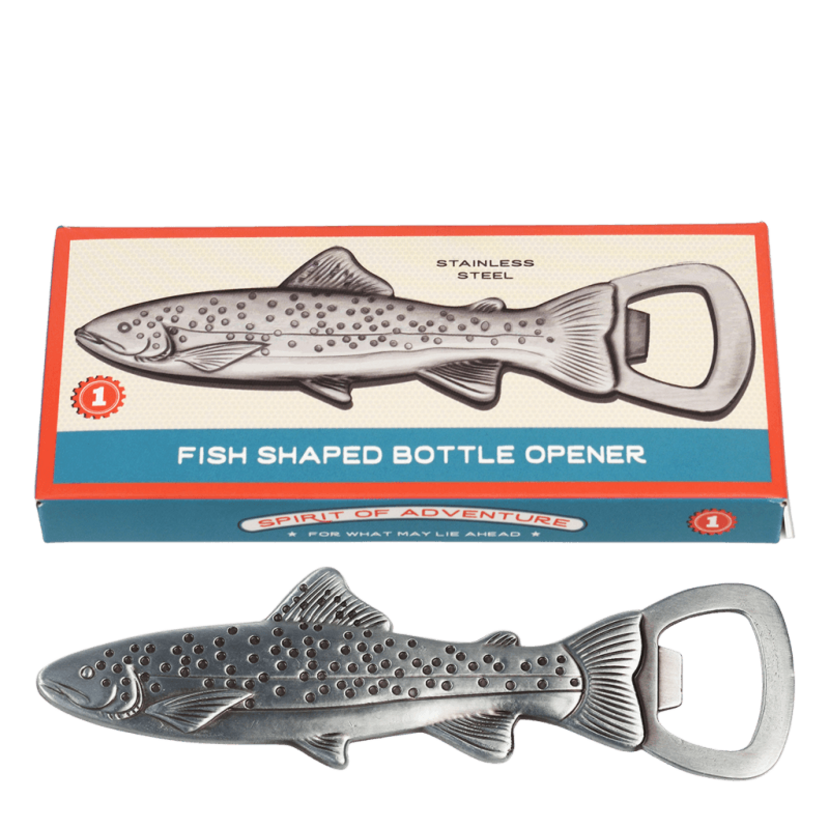 Spirit of Adventure Fish-shaped bottle opener