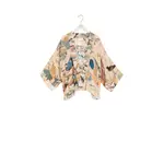 ONE HUNDRED STARS Hummingbird Nude Kimono