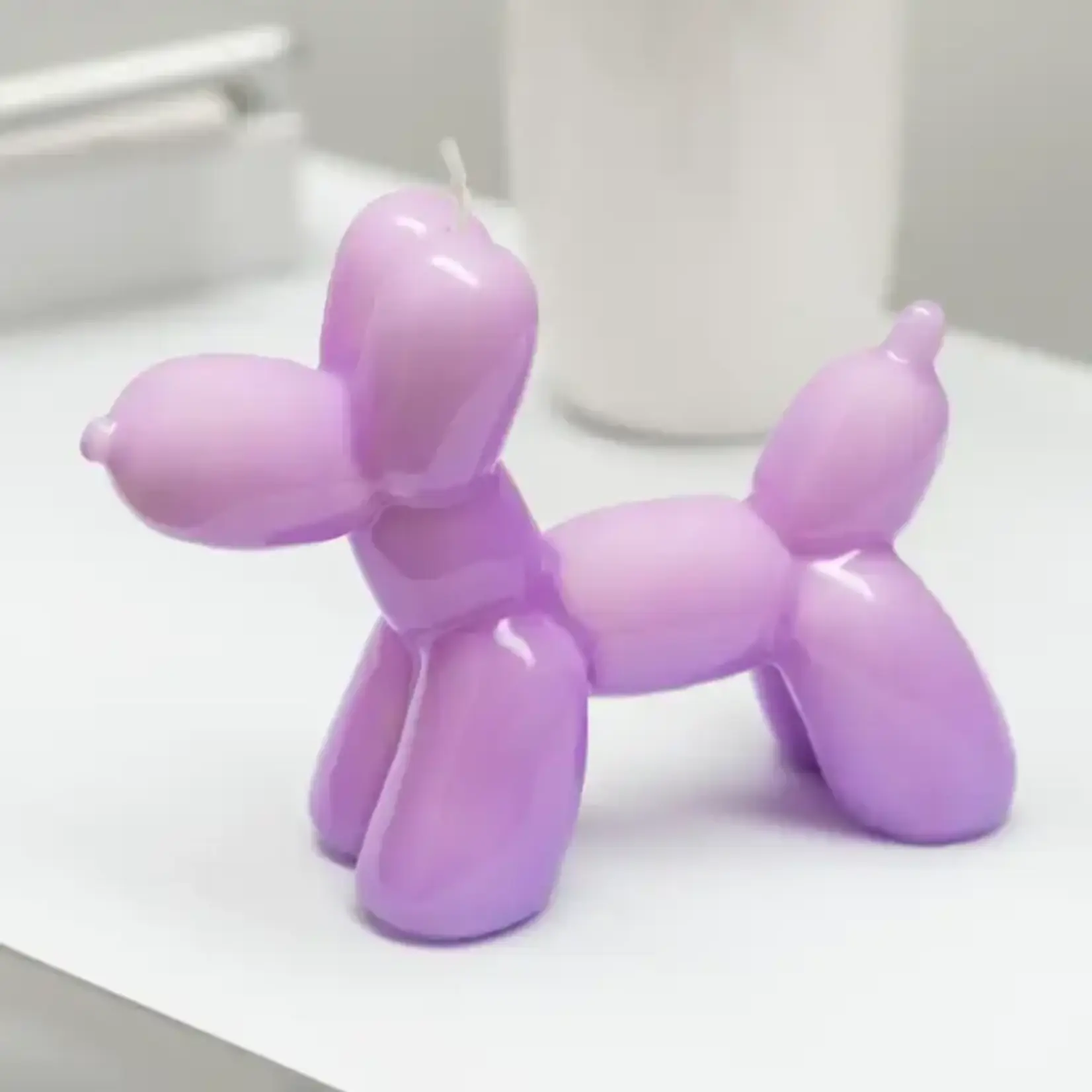 Helio Ferretti Balloon Dog Candle Violet
