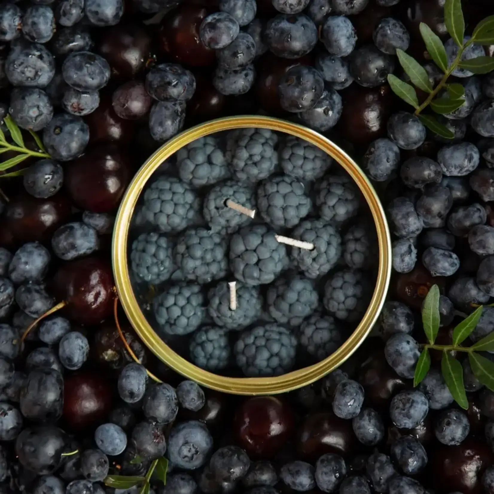 Candlehand Candlecan Blackberry Cinnamon Scent