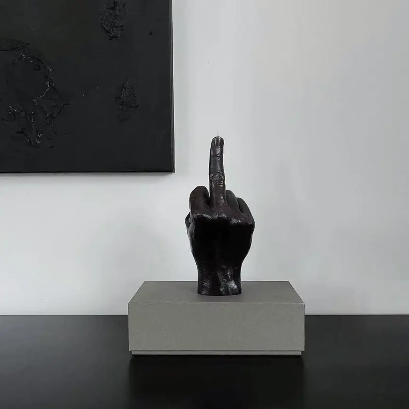 Candlehand F*Ck You Candle Black Large