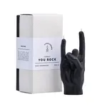 Candlehand You Rock Candle Black Large