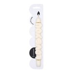 Candlehand 3D Taper Candle Love You White