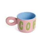 Helio Ferretti Coffee Mug Pink