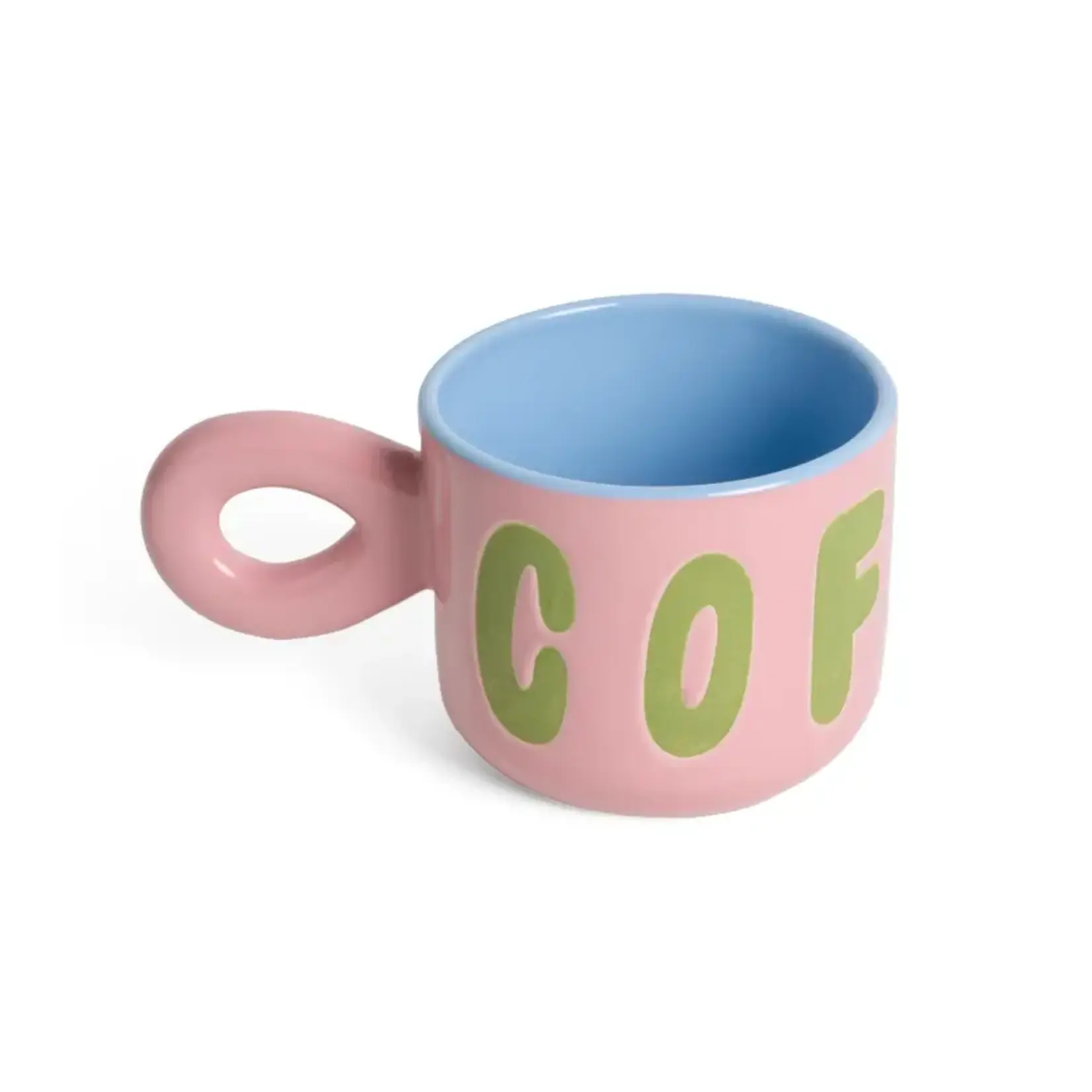 Helio Ferretti Coffee Mug Pink