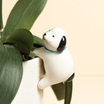 Lisa Angel Ceramic White Dog Planter Hanger