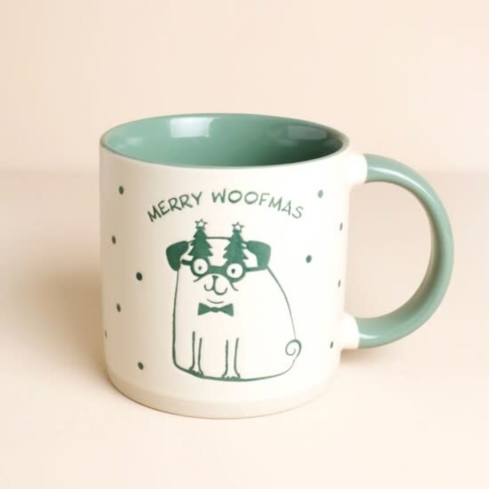 Lisa Angel Ceramic Neutral Merry Woofmas Mug