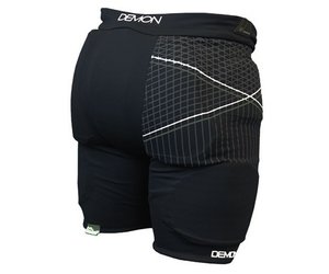 DEMON V2 Flex Force Padded Snowboard Impact Shorts / Hip & Coccyx Protection
