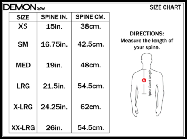 Demon Zero RF Vest D3O protection dorsale