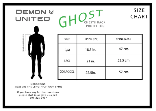 Demon Ghost D3O Chest and Back Protector - paraschiena MTB