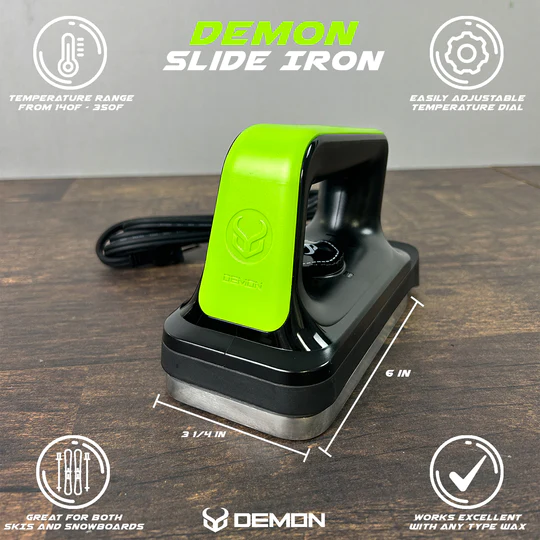 Demon Hyper Speed Wax Kit - Set sciolinatura e tuning snowboard / sci