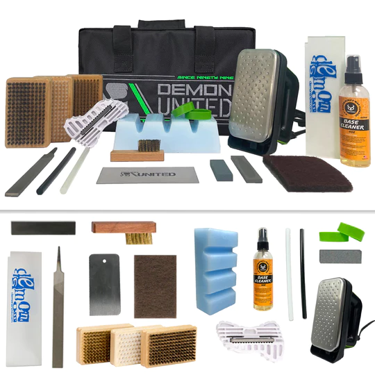Demon Hyper Speed Wax Kit - Zestaw smarowania i tuningu snowboardu / nart