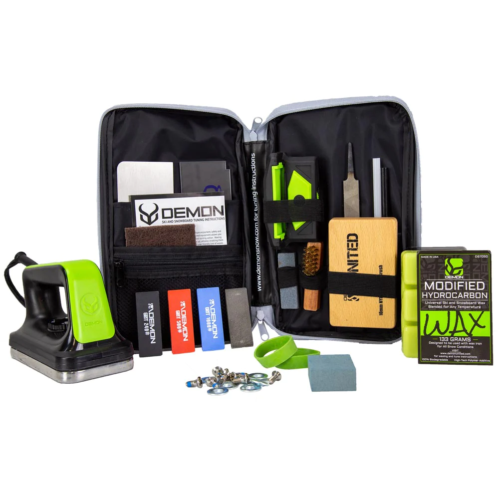 Demon Mechanic Elite X Tune Kit - Zestaw smarowania i tuningu snowboardu / nart