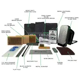 Demon Complete Tune Kit + Brushes - Set sciolinatura e tuning snowboard / sci