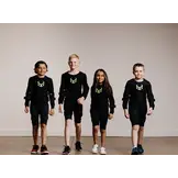 Demon Toddler Shorts  - snowboard crash pants kids