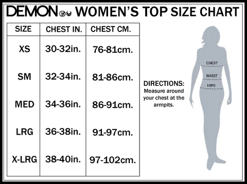 Demon FlexForce X D3O Top V6 Women