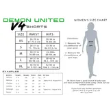 Demon Flex Force X D3O/XRD Short V6 Dames - crash pants snowboard