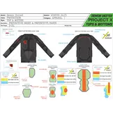 Demon Project X Top XRD - espaldera esqui, snowboard, mtb
