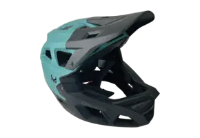 Demon Podium X MTB Helmet MIPS - Black/Cyan