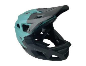 Demon Podium X MTB Helmet MIPS - Black/Cyan
