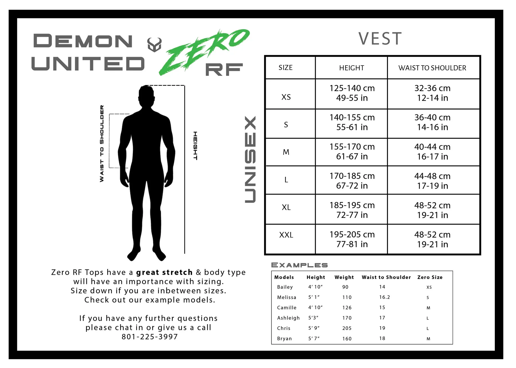 Demon Zero Plus RF Top D3O - rugbeschermer snowboard, ski, mtb