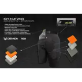 Demon X V7 D3O A.I. Pant - dames crash pants snowboard