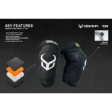 Demon Hyper Knee Pads X V7 D3O/AI - Snowboard & MTB Knieschoner