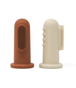 Mushie Toothbrush | Shifting sand + Clay