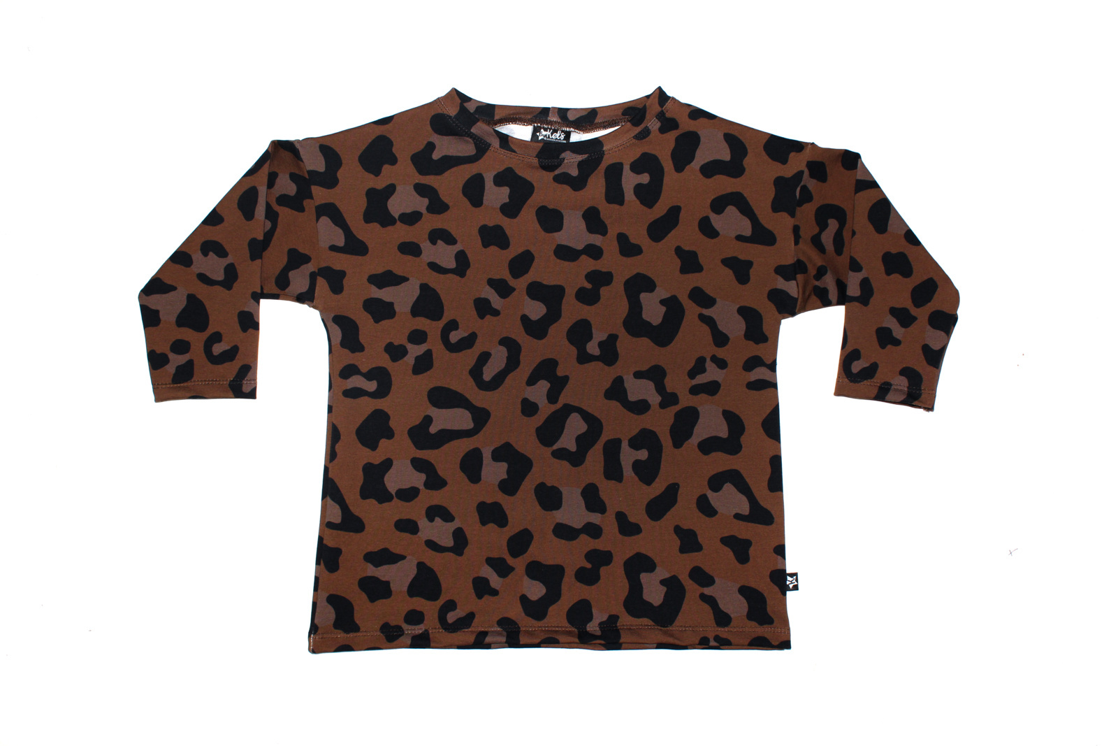 Oversized Tee | Leopard Brown - By Kels
