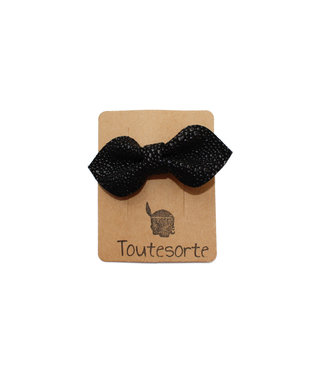 Toutesorte Big Bow Pin | Black Drops