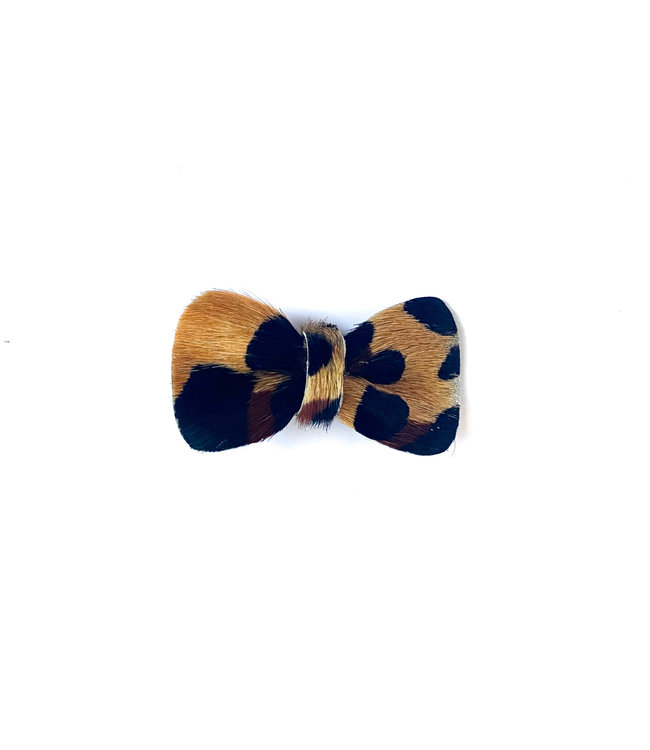 Toutesorte Small Bow Pin | Leopard