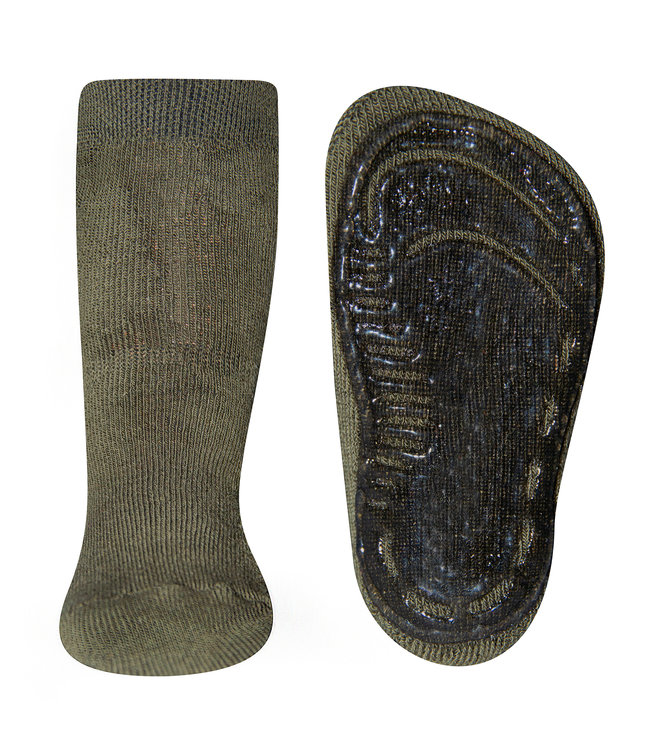 ewers Anti slip sokken | Oliv