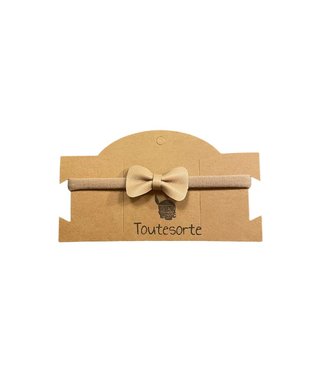 Toutesorte Bow Haarband Small | Beige