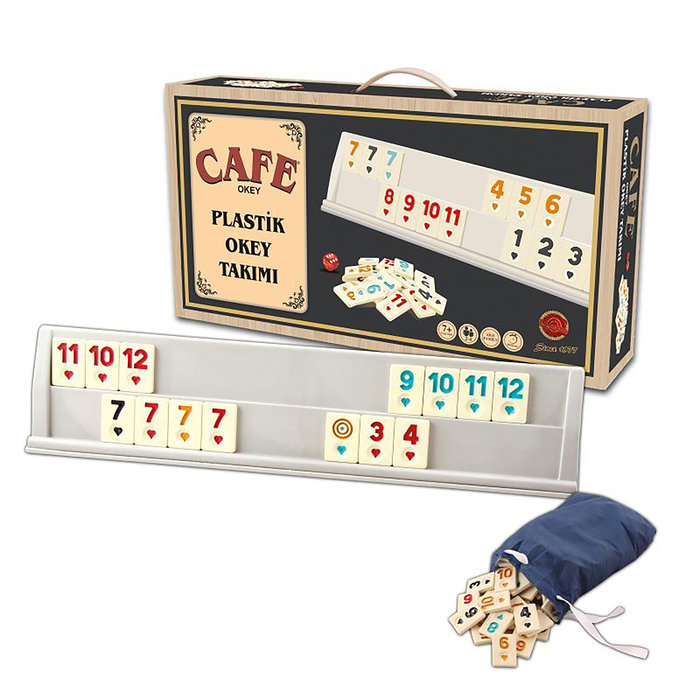 Star Cafe - Kunststof Rummy Set