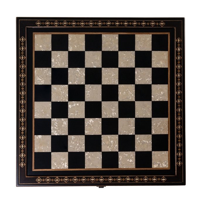 Helena Wood Art Hero - Black - Handgemaakte Schaakspel