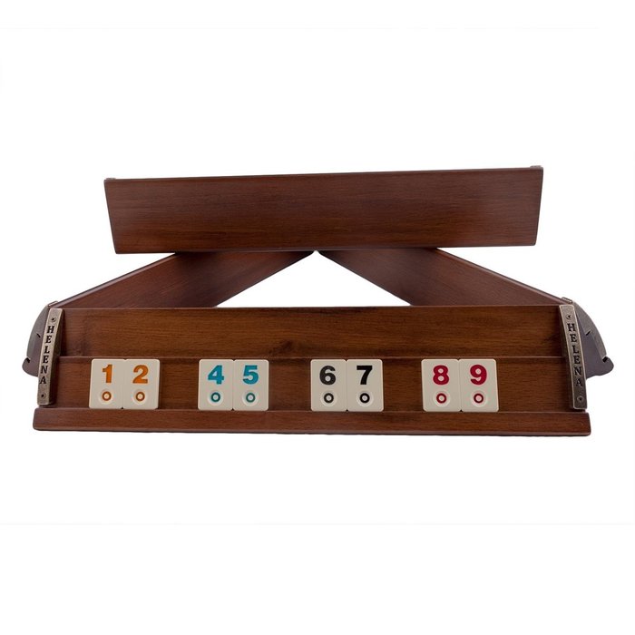 Helena Wood Art Straight Standard - Handgemaakte Rummy Set