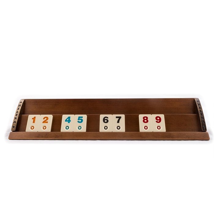 Helena Wood Art Straight Standard - Handgemaakte Rummy Set