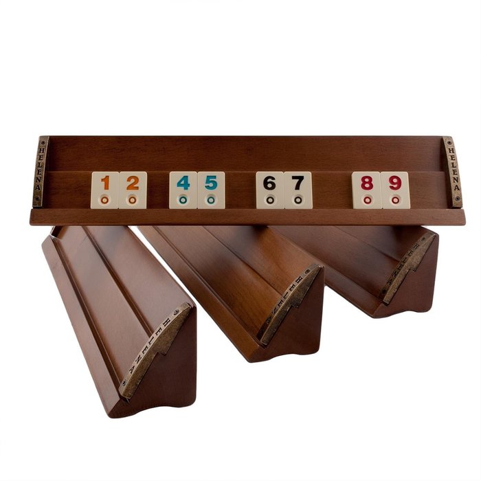 Helena Wood Art Straight Standard - Handgemaakte Rummy Set