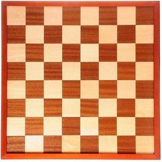 Longfield Games Schaak-/dambord - Maat 5 - Veldmaat: 50 mm