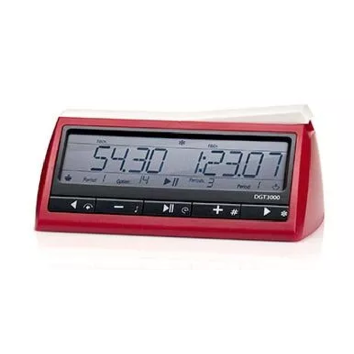 DGT Schaakklok DGT 3000 - Digitaal - Rood